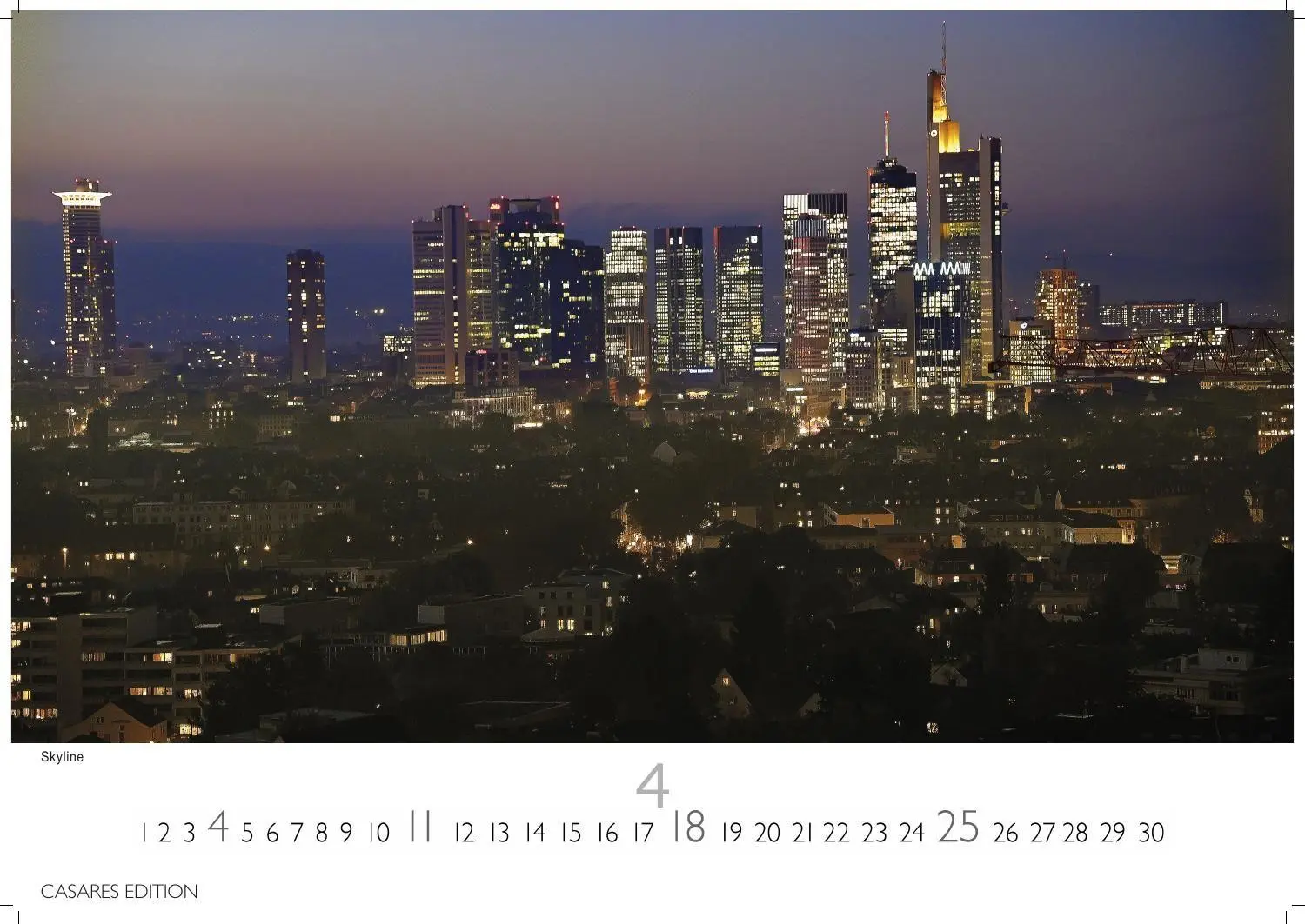 Bild: 9781835249628 | Frankfurt Kalender 2027 - Wandkalender Fotokalender Deutschland...
