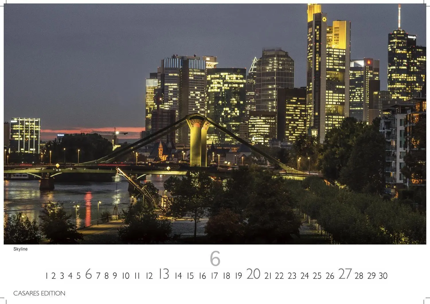 Bild: 9781835249628 | Frankfurt Kalender 2027 - Wandkalender Fotokalender Deutschland...