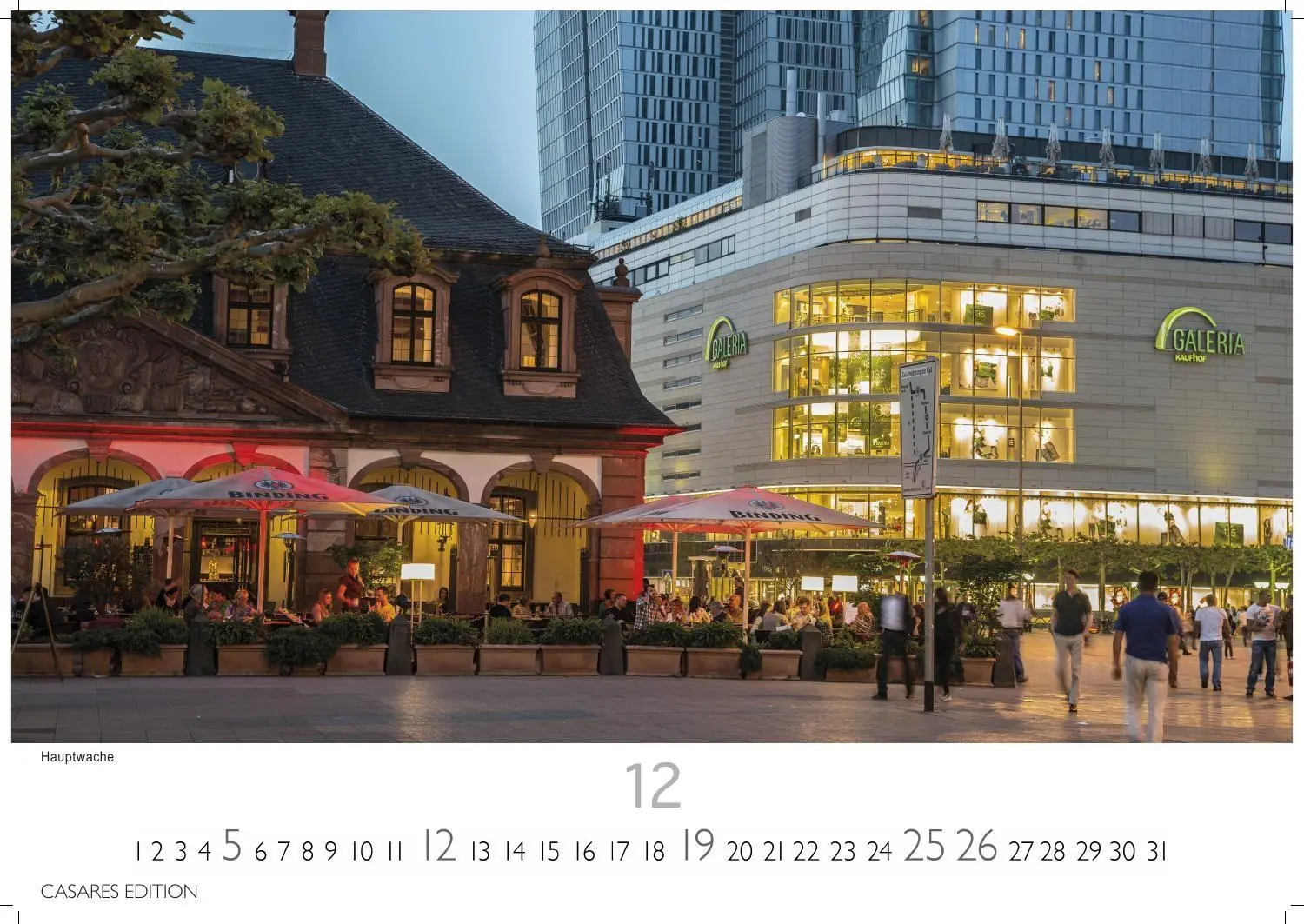 Bild: 9781835249628 | Frankfurt Kalender 2027 - Wandkalender Fotokalender Deutschland...