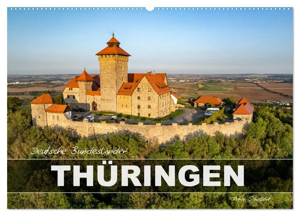 Cover: 9783457249628 | Deutsche Bundesländer - Thüringen (Wandkalender 2026 DIN A2 quer),...