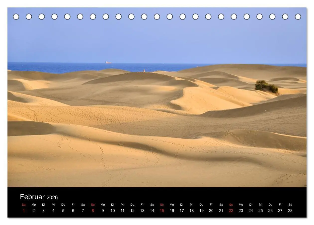 Bild: 9783516199628 | GRAN CANARIA/Dünen von Maspalomas (Tischkalender 2026 DIN A5 quer),...