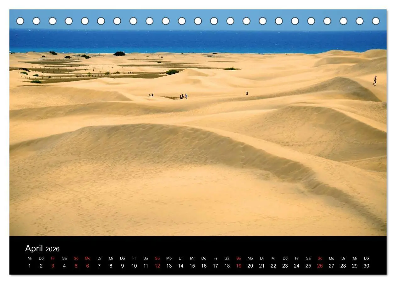 Bild: 9783516199628 | GRAN CANARIA/Dünen von Maspalomas (Tischkalender 2026 DIN A5 quer),...