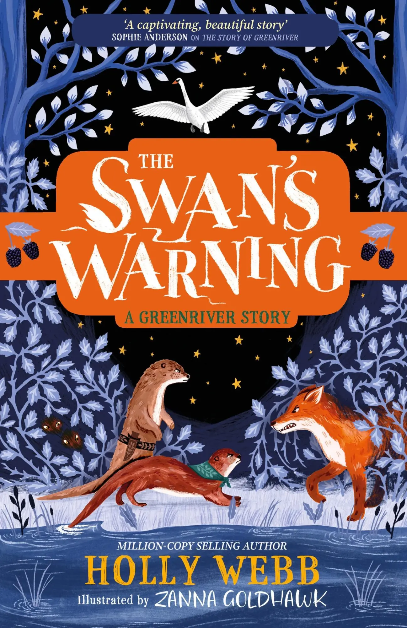 Cover: 9781510109728 | The Swan's Warning (The Story of Greenriver Book 2) | Holly Webb