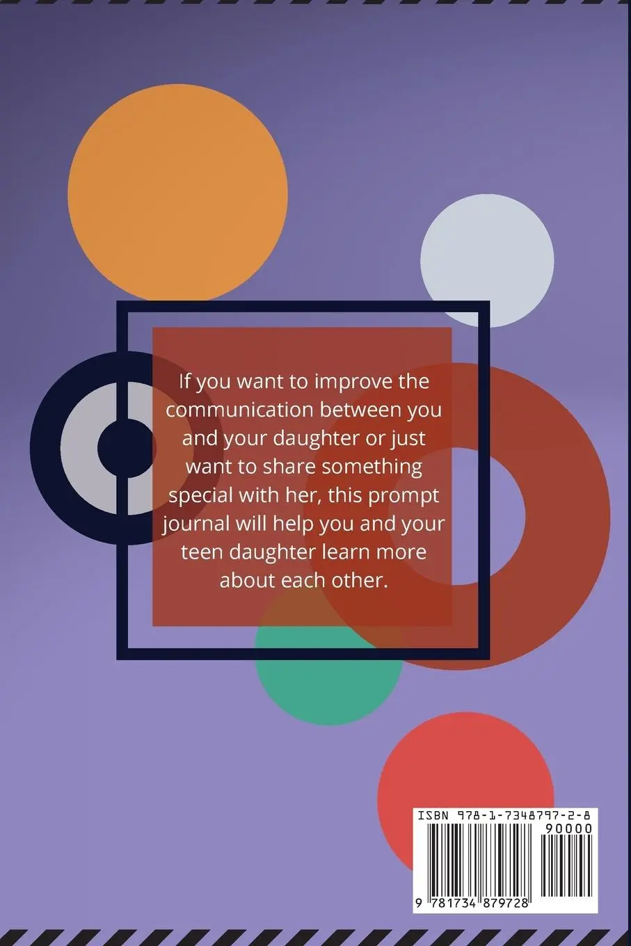 Rückseite: 9781734879728 | Mom and Teen | An Activity Journal and Diary for Mother and Daughter