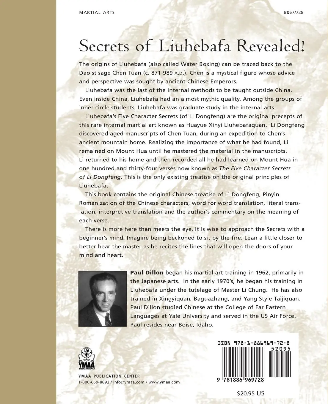 Rückseite: 9781886969728 | Liuhebafa Five Character Secrets | Paul Dillon | Taschenbuch | 2003