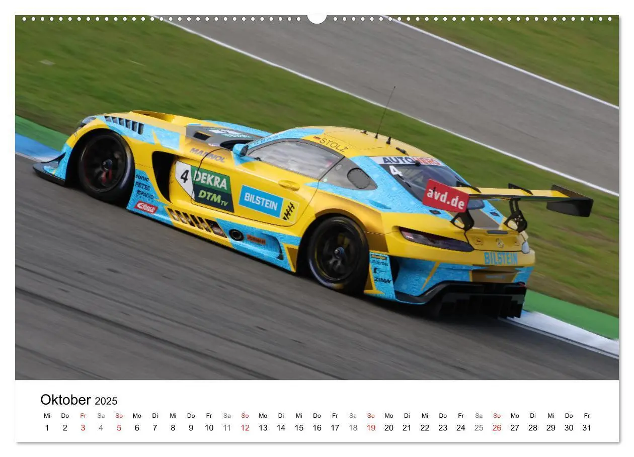 Bild: 9783435839728 | Deutsche Tourenwagen (Wandkalender 2025 DIN A2 quer), CALVENDO...