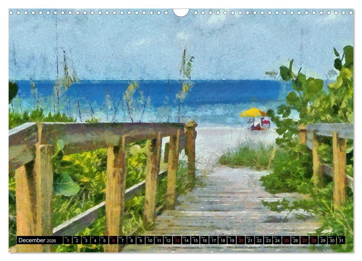 Bild: 9783516559828 | Beautiful Beaches Of Naples (Wall Calendar 2026 DIN A3 landscape),...