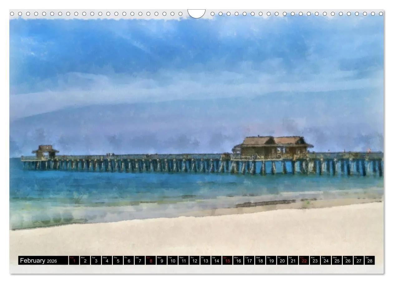 Bild: 9783516559828 | Beautiful Beaches Of Naples (Wall Calendar 2026 DIN A3 landscape),...