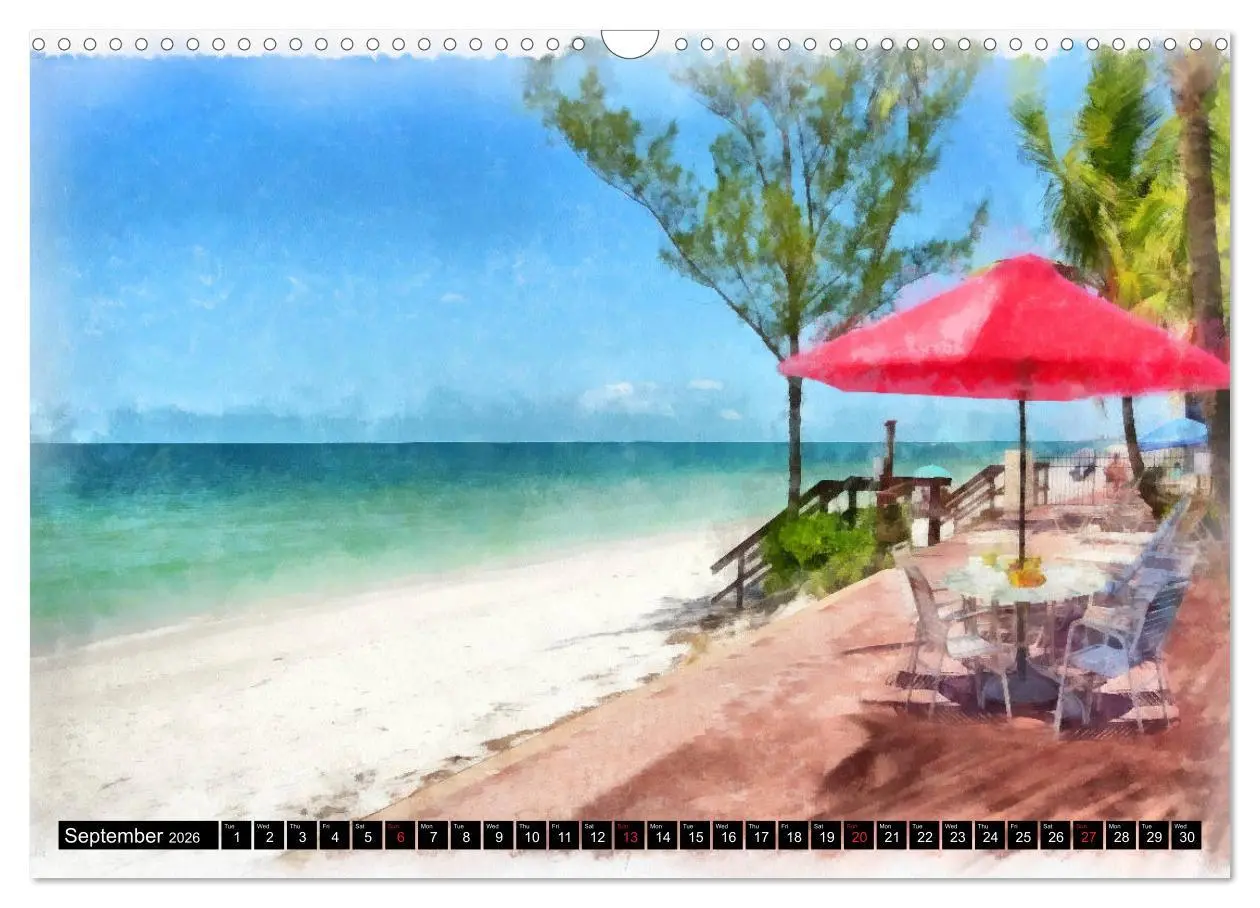 Bild: 9783516559828 | Beautiful Beaches Of Naples (Wall Calendar 2026 DIN A3 landscape),...