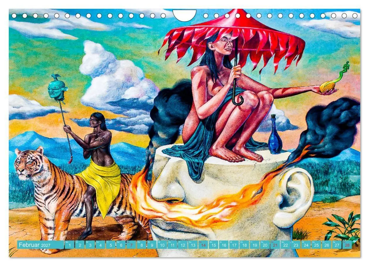 Bild: 9783569649828 | Street art Köln Michael Jaster (Wandkalender 2027 DIN A4 quer),...