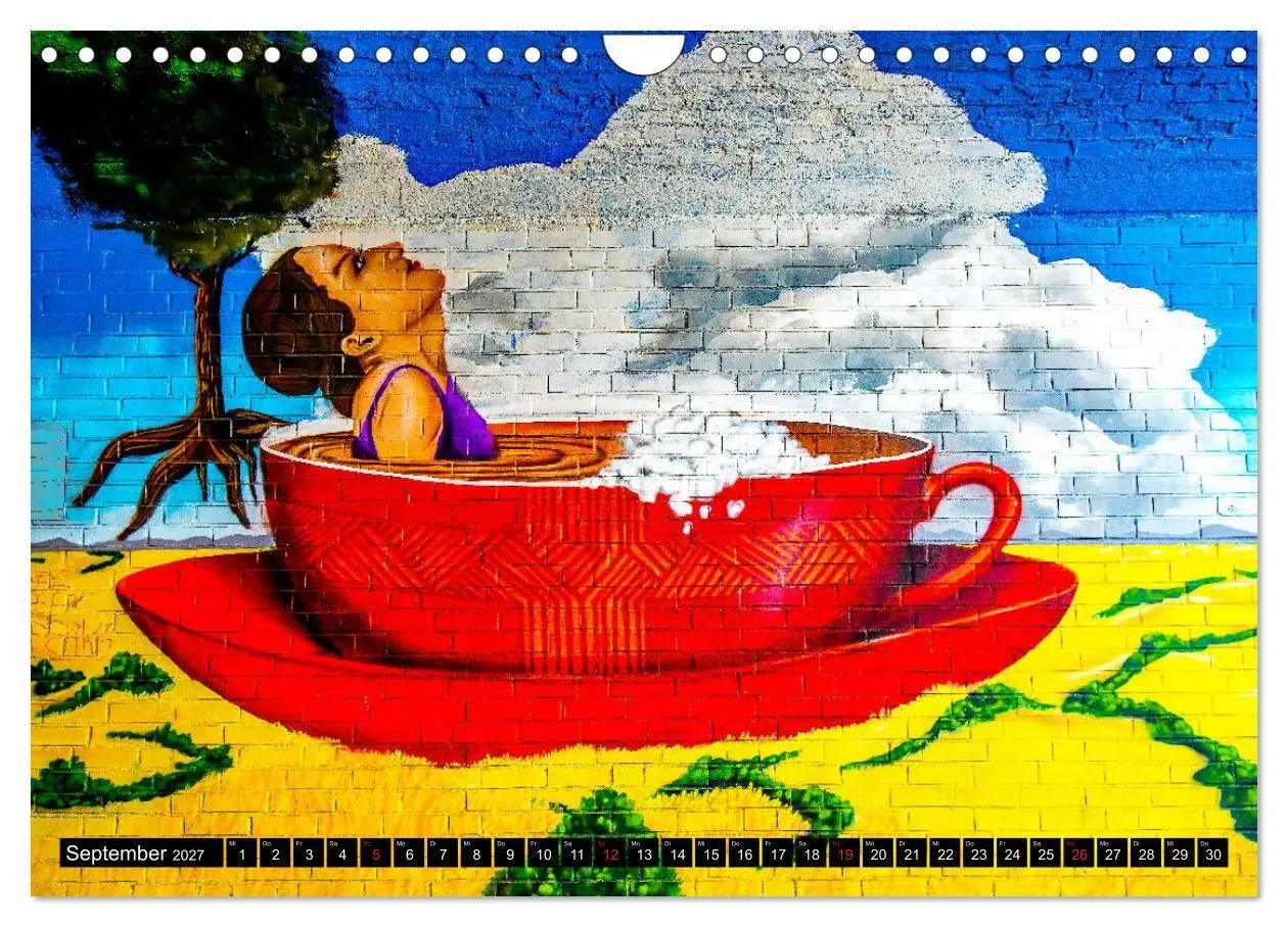 Bild: 9783569649828 | Street art Köln Michael Jaster (Wandkalender 2027 DIN A4 quer),...