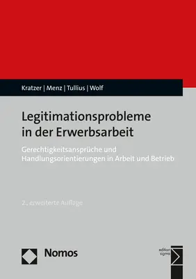Cover: 9783848759828 | Legitimationsprobleme in der Erwerbsarbeit | Nick Kratzer (u. a.)