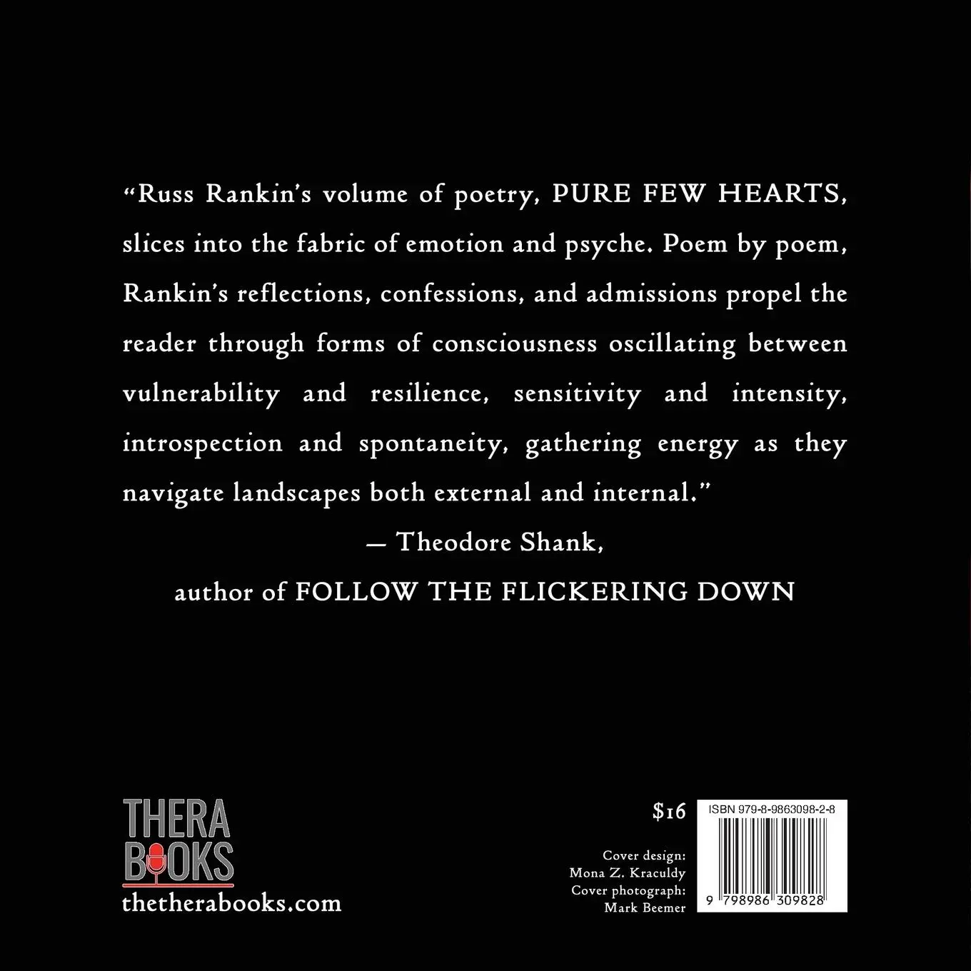 Rückseite: 9798986309828 | Pure Few Hearts | Russ Rankin | Taschenbuch | Englisch | 2023