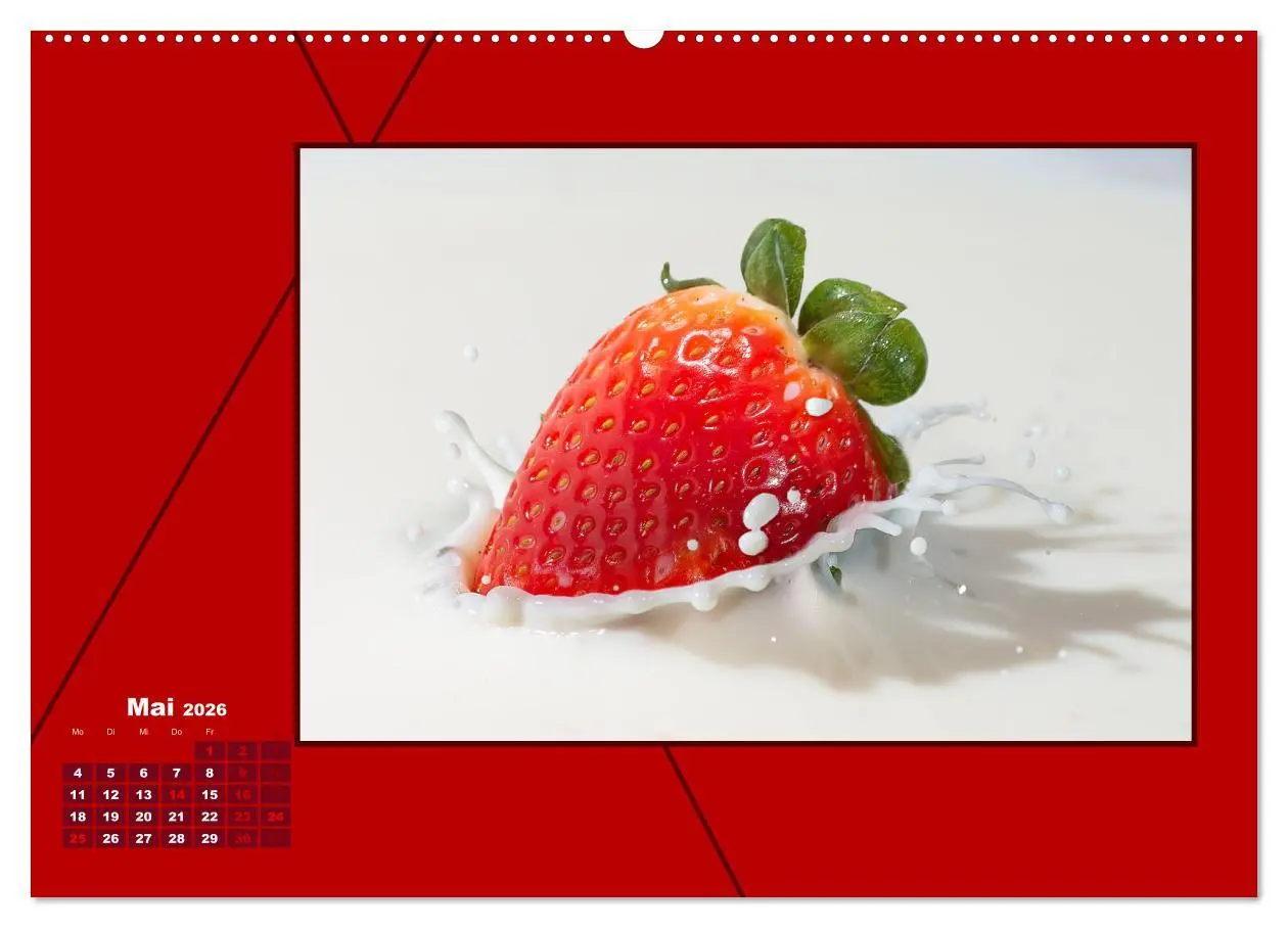 Bild: 9783457459928 | Powerfarbe Rot (hochwertiger Premium Wandkalender 2026 DIN A2...