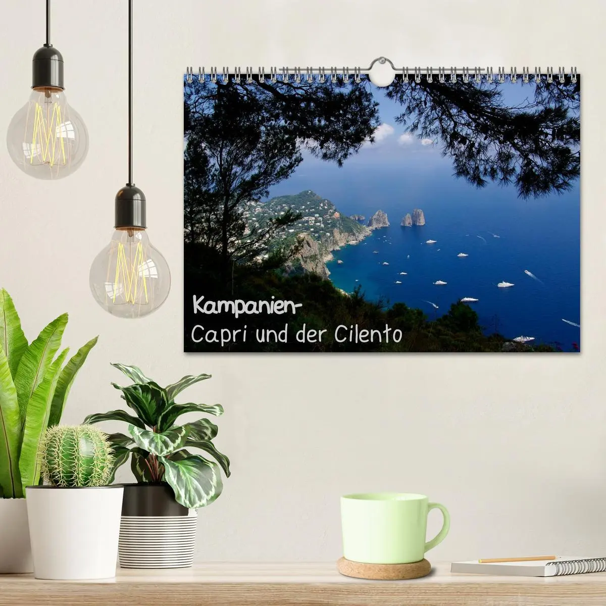 Bild: 9783516239928 | Kampanien - Capri und der Cilento (Wandkalender 2026 DIN A4 quer),...