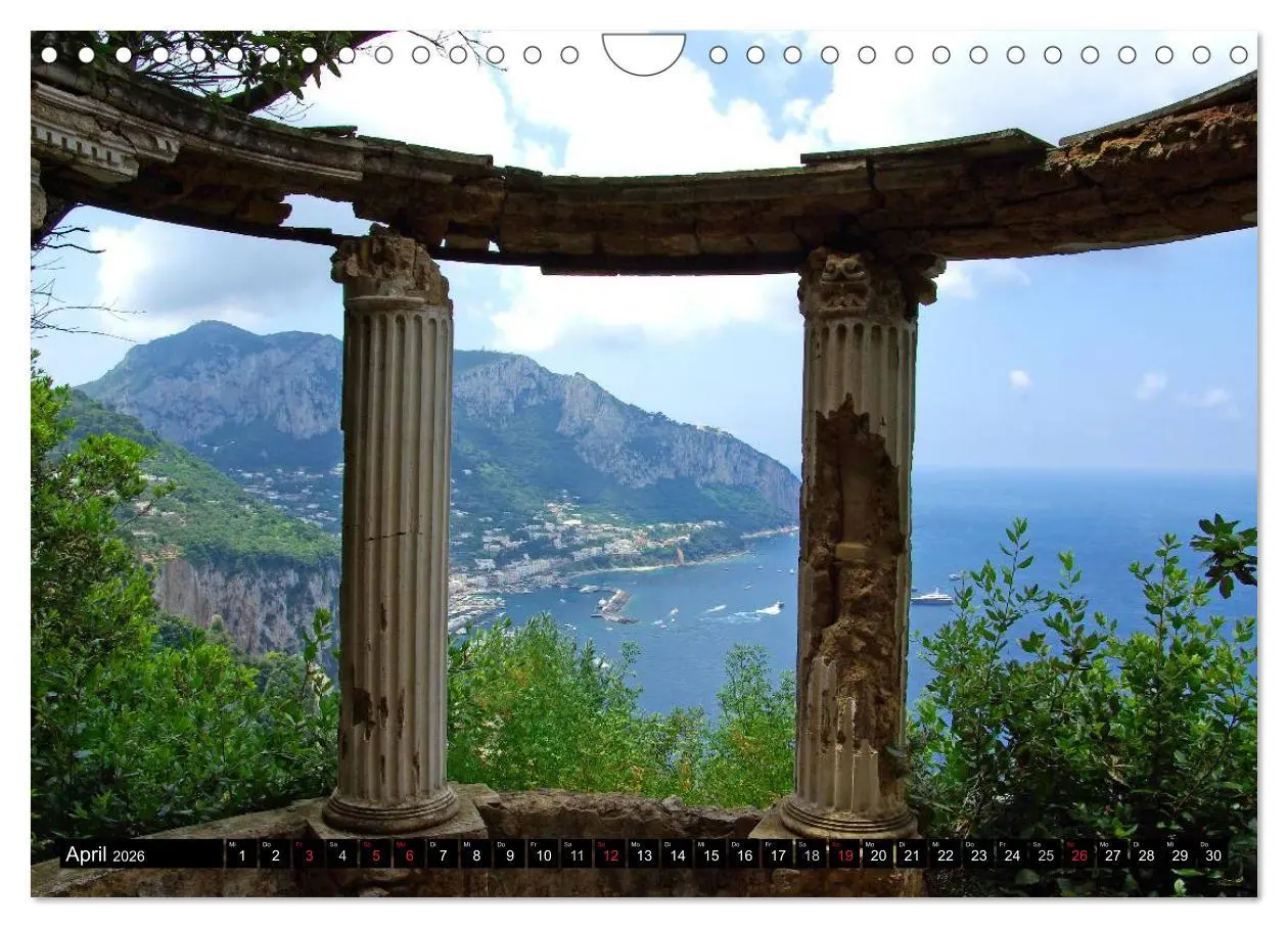 Bild: 9783516239928 | Kampanien - Capri und der Cilento (Wandkalender 2026 DIN A4 quer),...