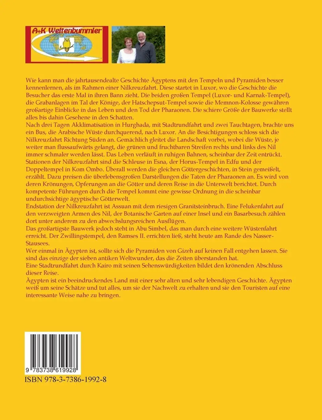 Rückseite: 9783738619928 | Ägypten | Im Land der Pharaonen - Nilkreuzfahrt und die Pyramiden -