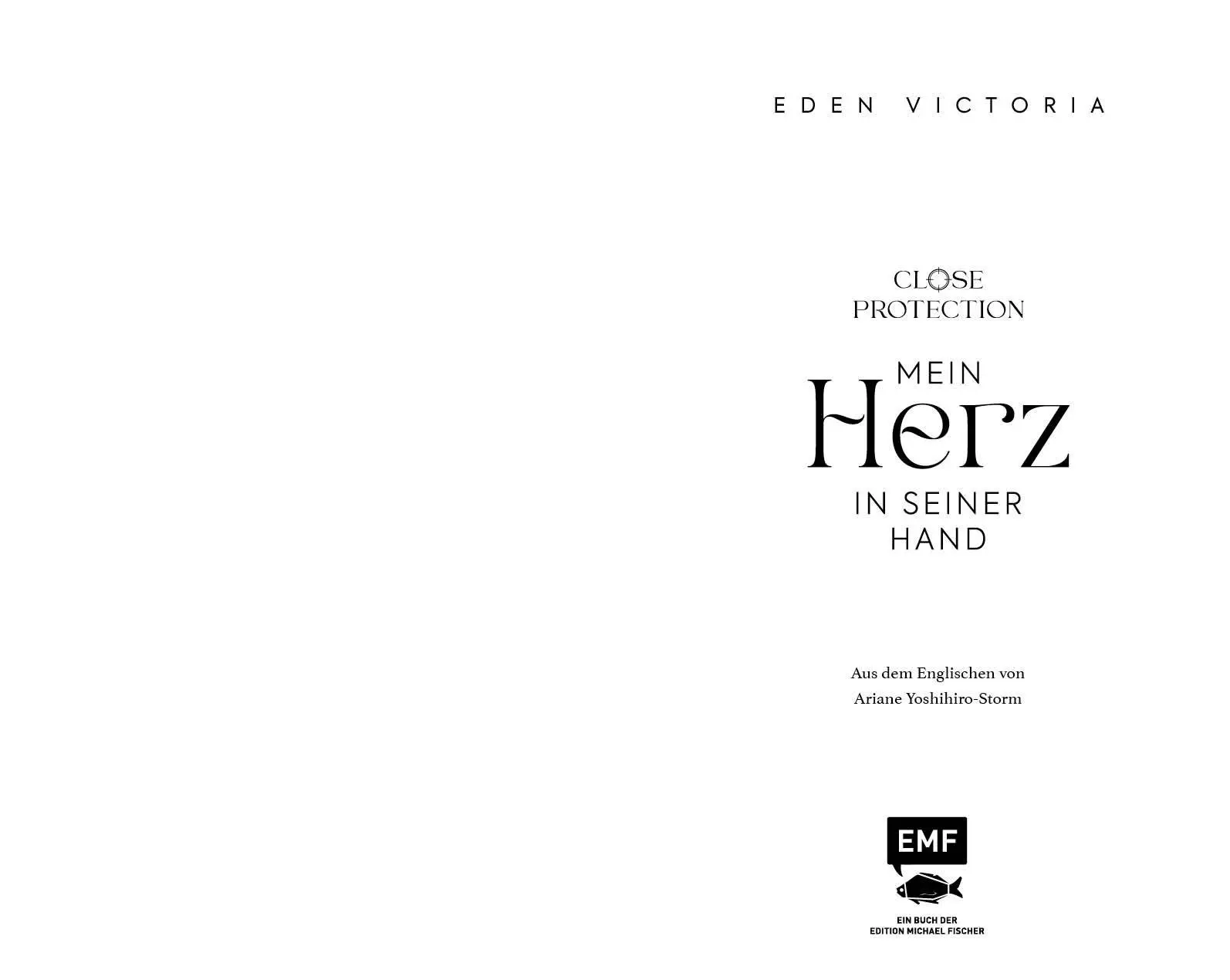 Bild: 9783745929928 | Close Protection - Mein Herz in seiner Hand | Eden Victoria | Buch