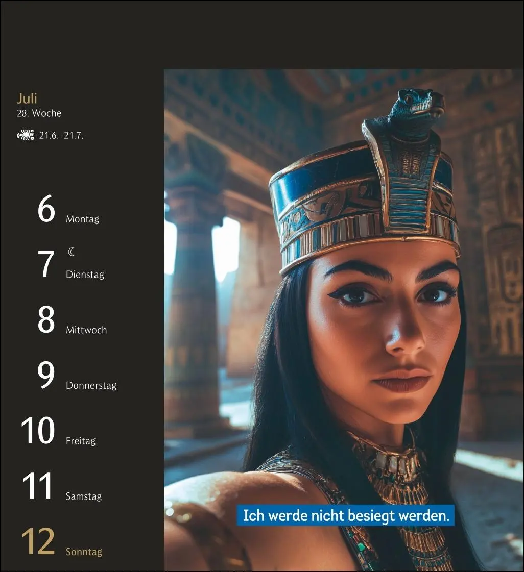 Bild: 9783840039928 | Impossible Selfies Postkartenkalender 2026 - Kuriose KI-Porträts,...