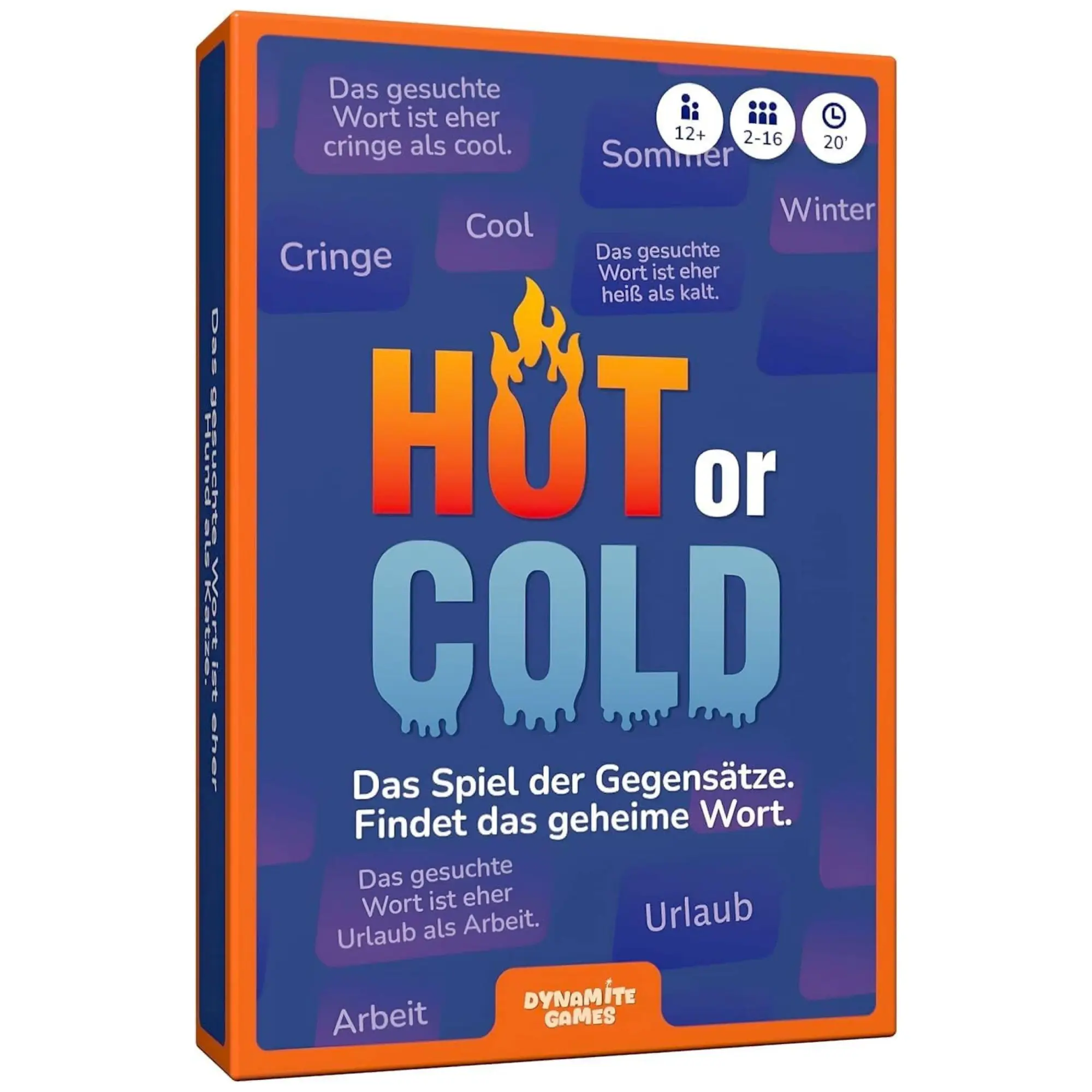 Cover: 4262477630029 | DYNAMITE GAMES® - Hot or Cold "Das Spiel der Gegensätze - Findet...