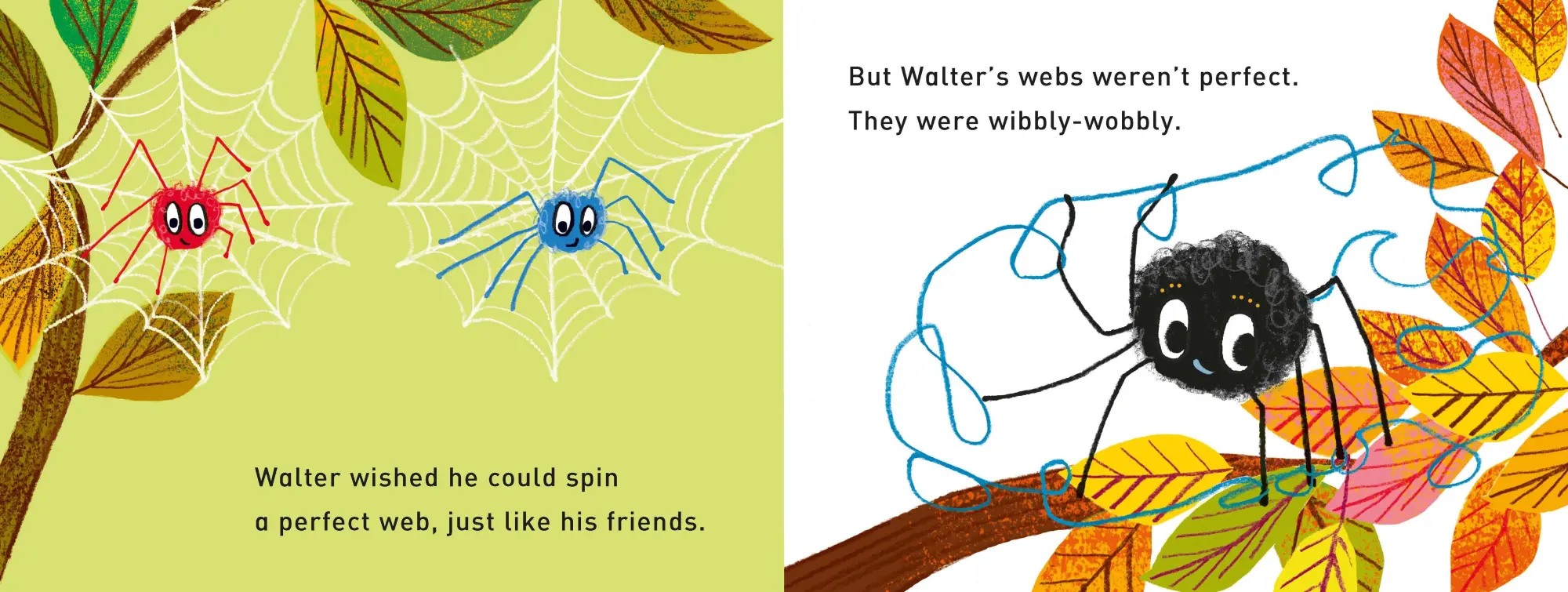 Bild: 9781035000029 | Whoosh! Walter's Wonderful Web | A First Book of Shapes | Tim Hopgood