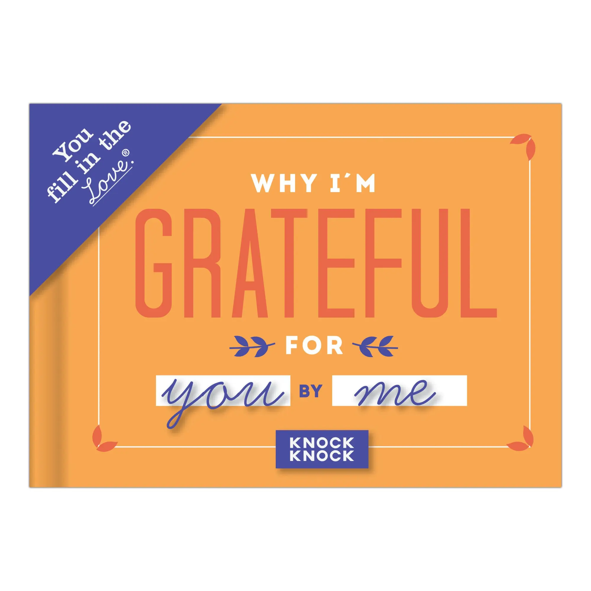 Bild: 9781683490029 | Why I'm Grateful for You Fill in the Love Book | Knock Knock | Buch