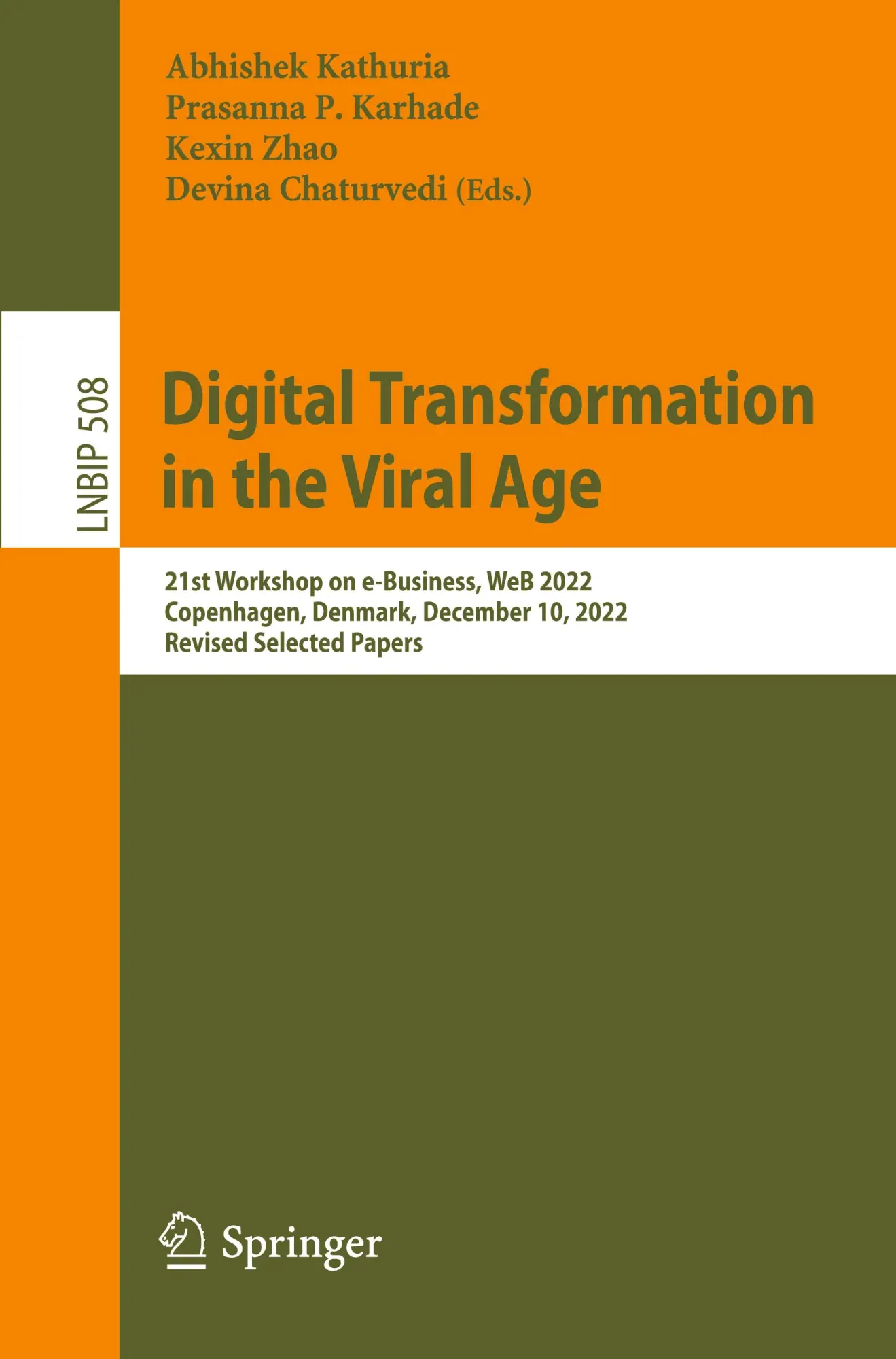 Cover: 9783031600029 | Digital Transformation in the Viral Age | Abhishek Kathuria (u. a.)