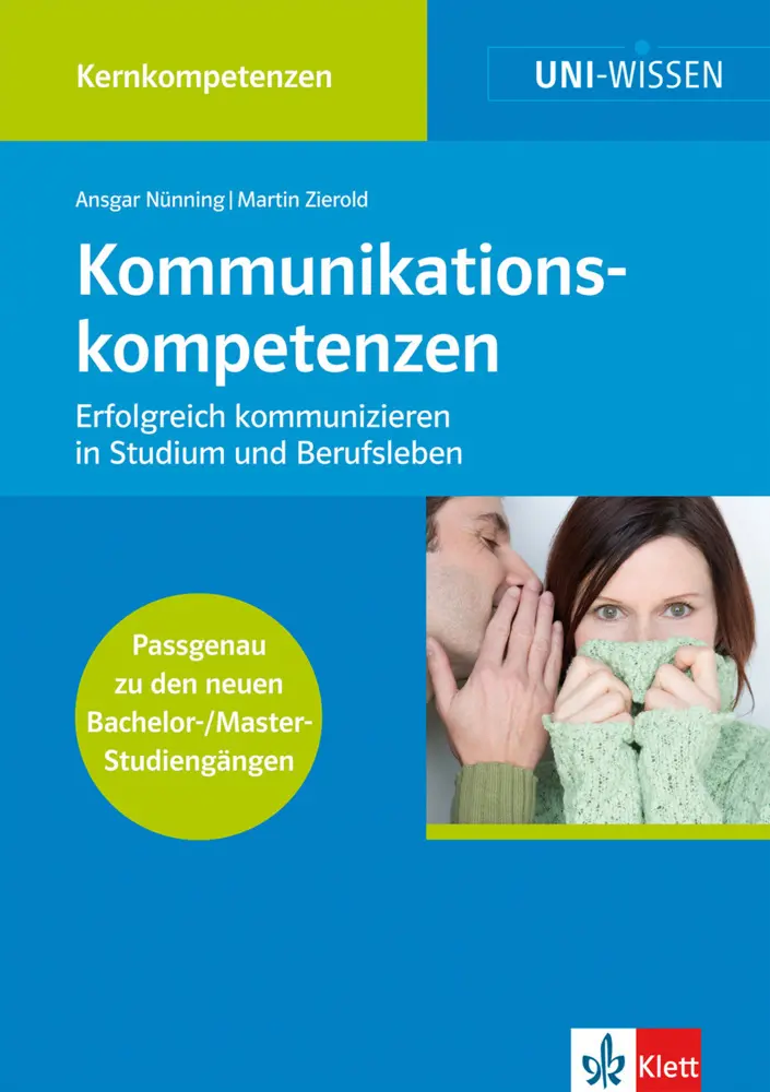 Cover: 9783129400029 | Uni Wissen Kommunikationskompetenzen | Ansgar Nünning | Taschenbuch