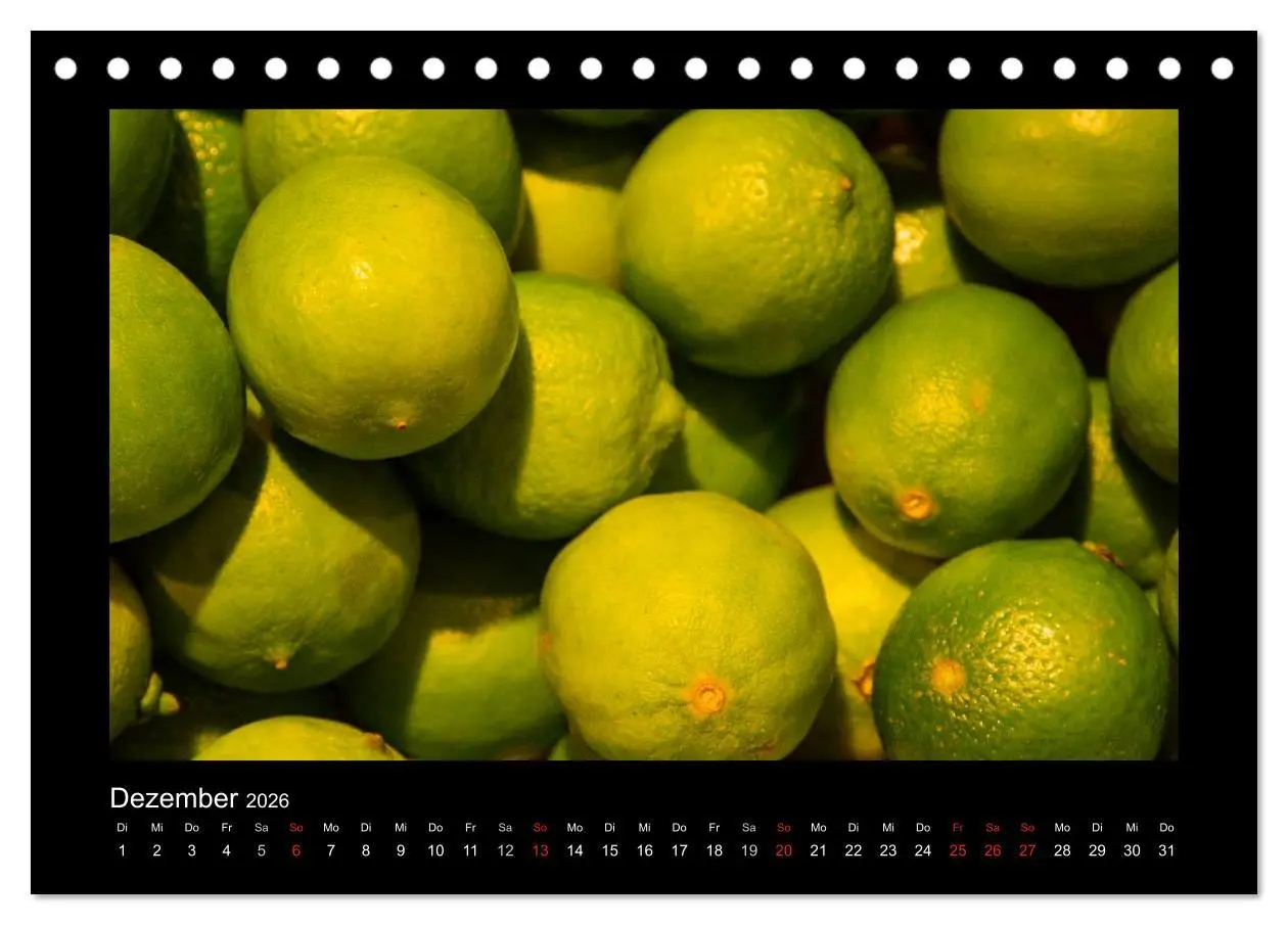 Bild: 9783516110029 | essbar - Buntes Obst und Gemüse (Tischkalender 2026 DIN A5 quer),...