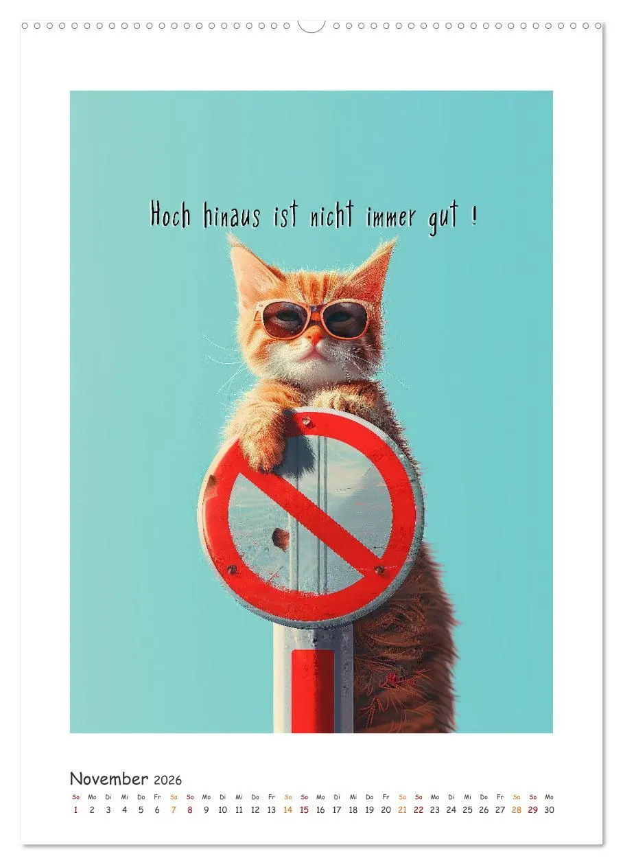 Bild: 9783516280029 | Katzenweisheiten (hochwertiger Premium Wandkalender 2026 DIN A2...