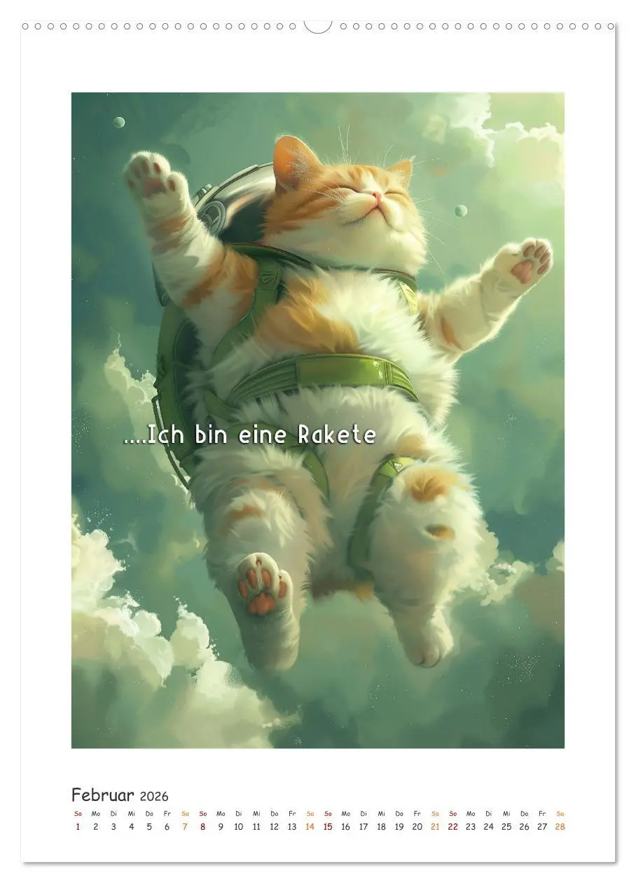 Bild: 9783516280029 | Katzenweisheiten (hochwertiger Premium Wandkalender 2026 DIN A2...