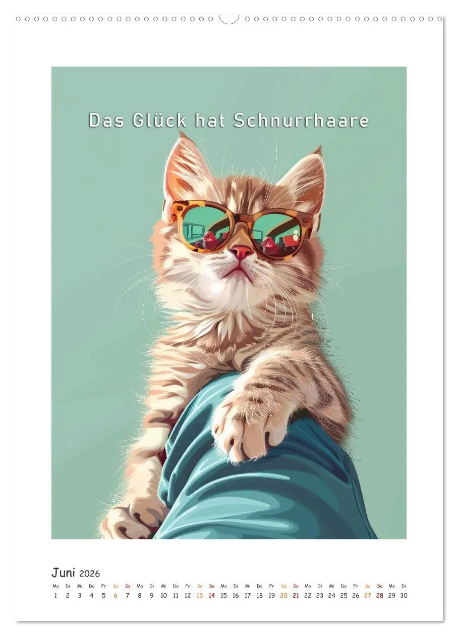 Bild: 9783516280029 | Katzenweisheiten (hochwertiger Premium Wandkalender 2026 DIN A2...