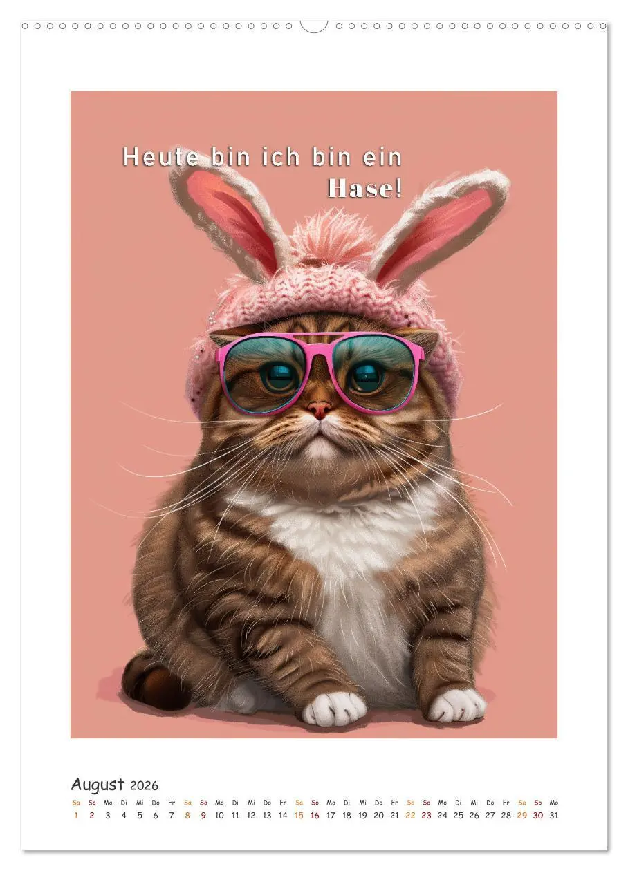Bild: 9783516280029 | Katzenweisheiten (hochwertiger Premium Wandkalender 2026 DIN A2...