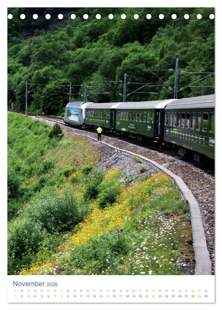Bild: 9783516420029 | Norwegen - Unterwegs im Fjordland (Tischkalender 2026 DIN A5 hoch),...