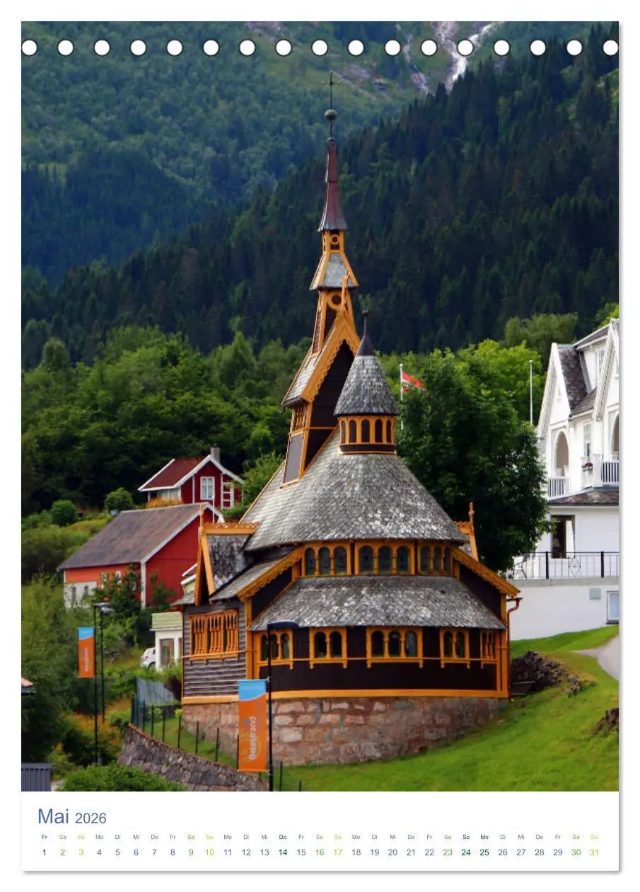 Bild: 9783516420029 | Norwegen - Unterwegs im Fjordland (Tischkalender 2026 DIN A5 hoch),...