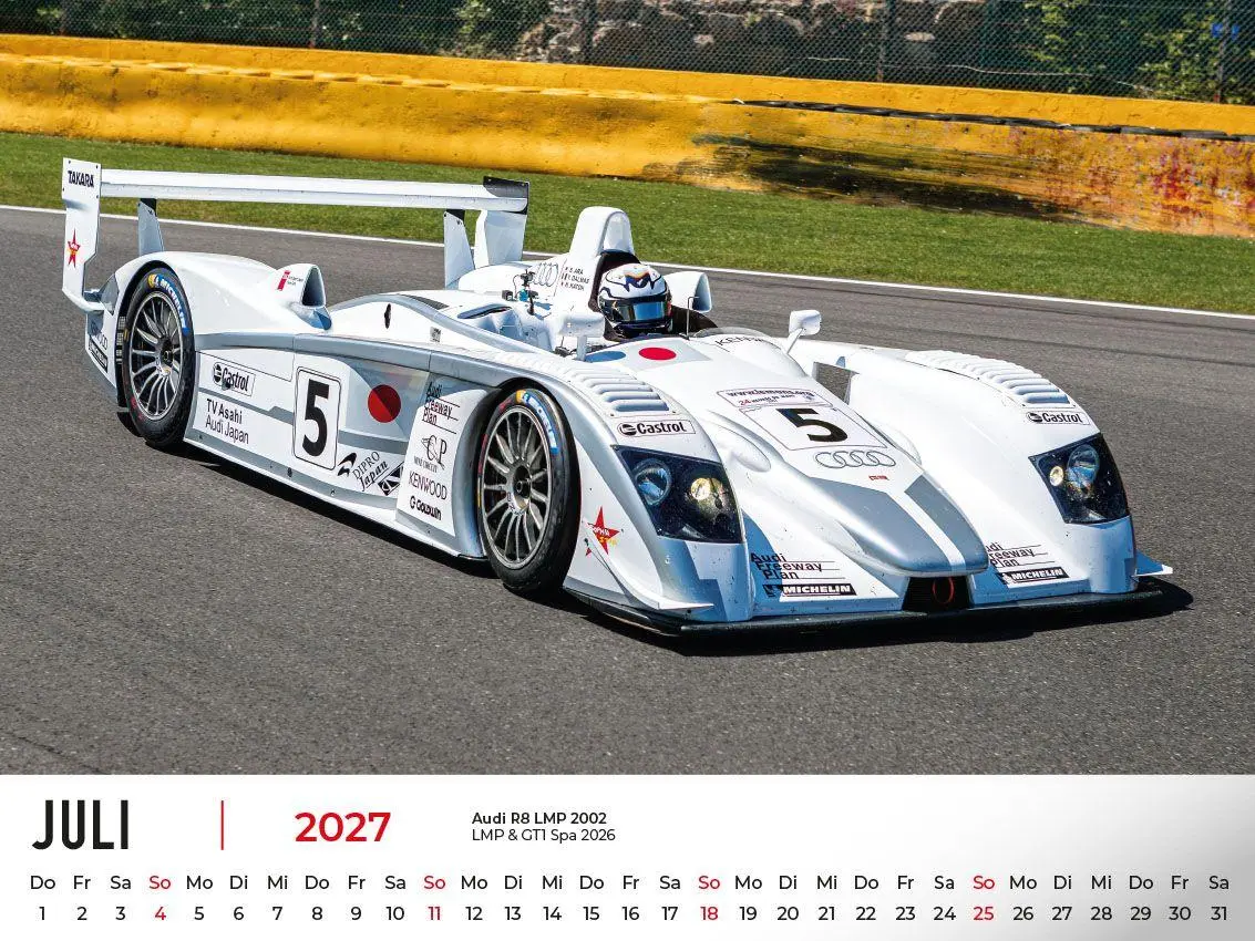 Bild: 9783693570029 | Audi im Rennsport Kalender 2027 | Frank Pommer | Kalender | Deutsch