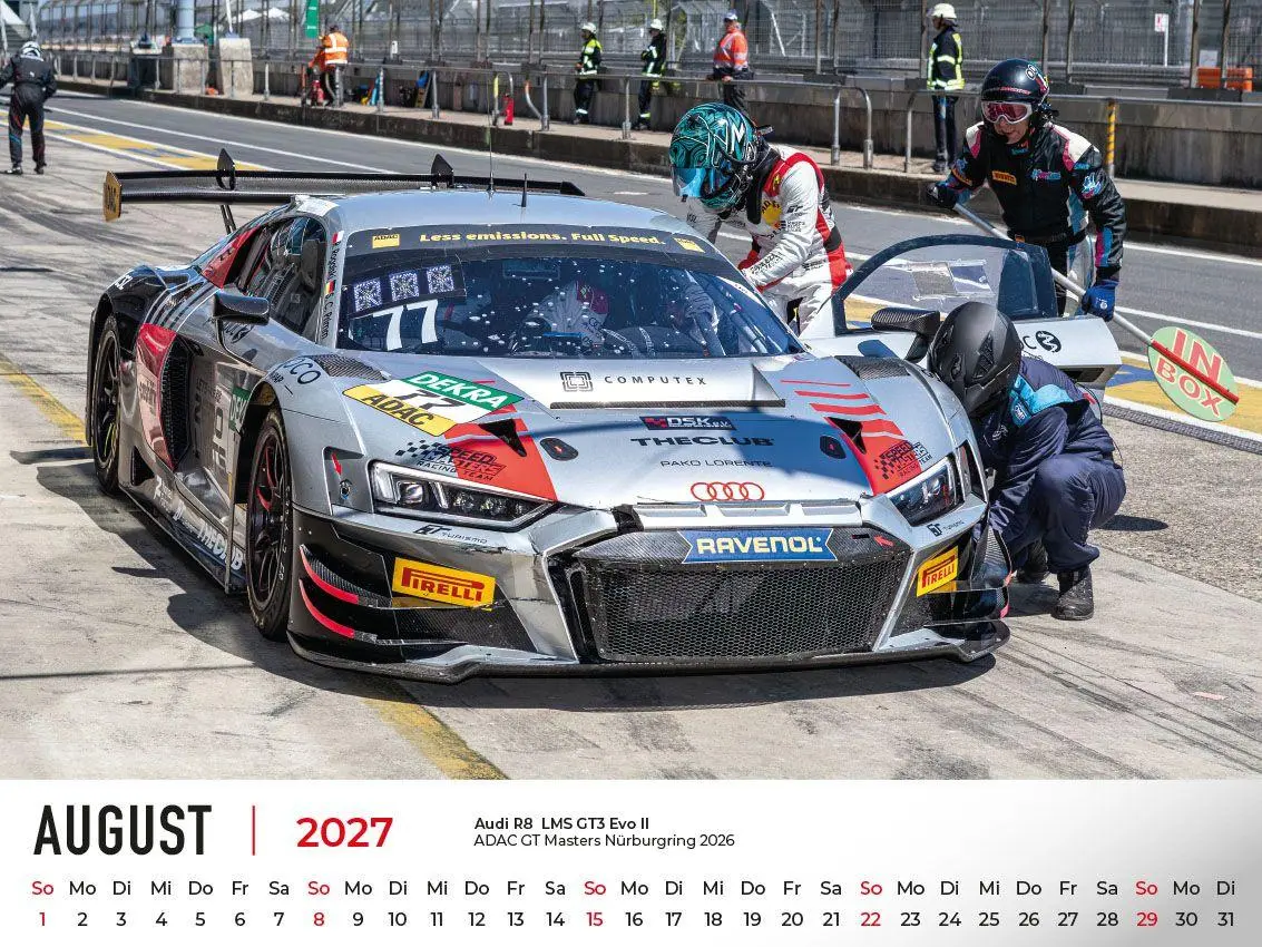 Bild: 9783693570029 | Audi im Rennsport Kalender 2027 | Frank Pommer | Kalender | Deutsch