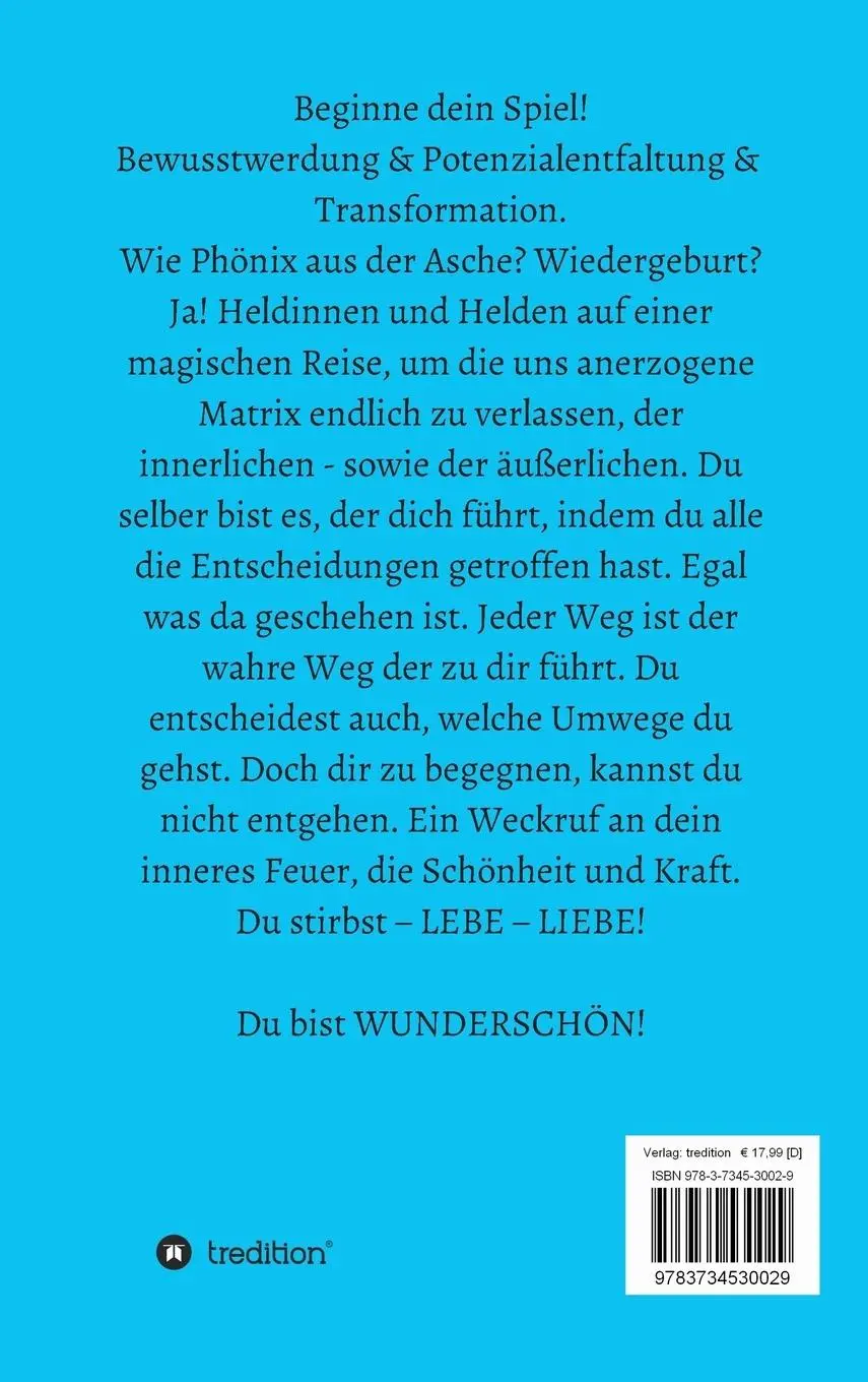 Rückseite: 9783734530029 | LEBE - denn du stirbst! | Wie du dir dein Leben zurückholst! | Bäumken