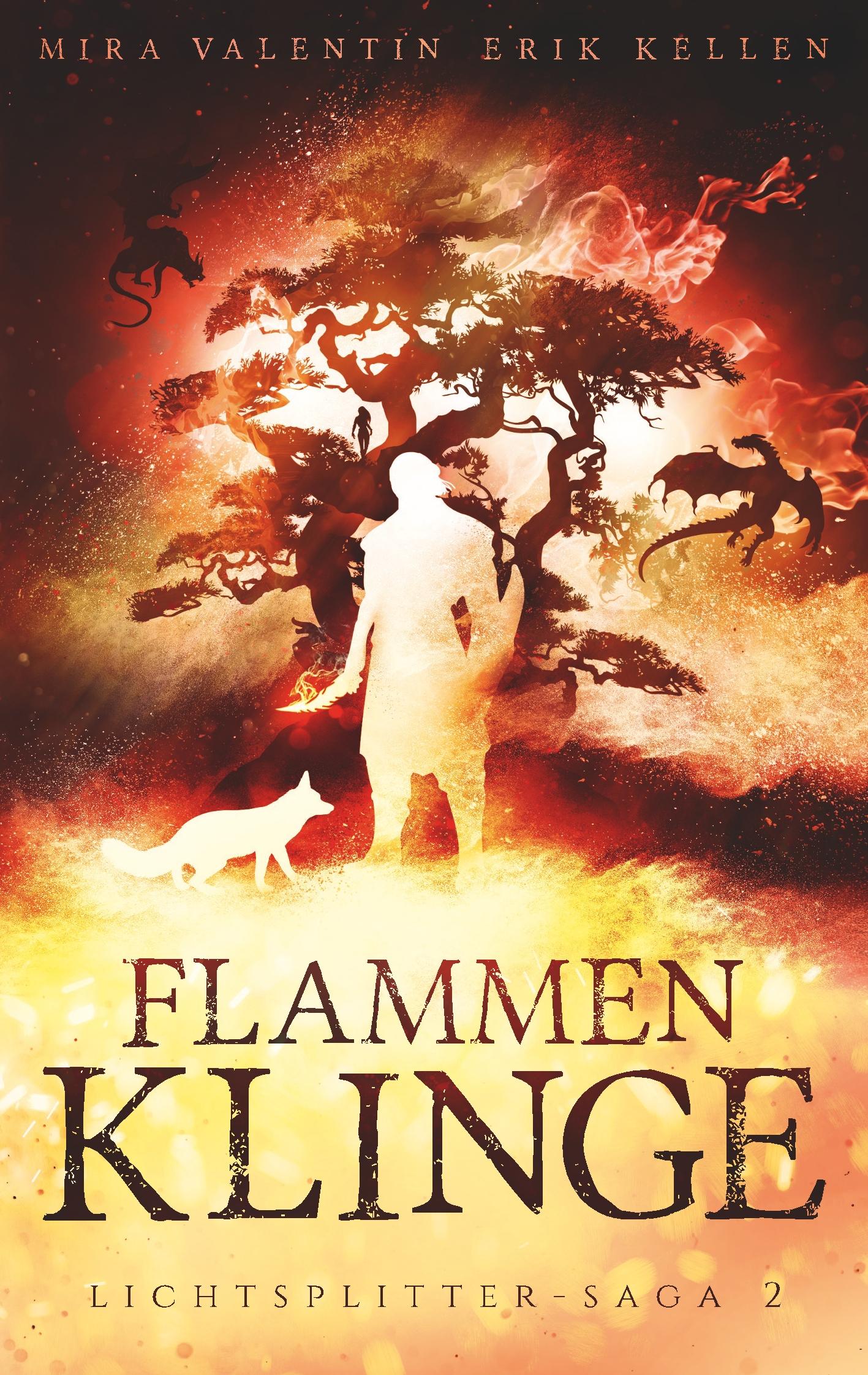 Cover: 9783749480029 | Flammenklinge | Lichtsplitter-Saga 2 | Mira Valentin (u. a.) | Buch