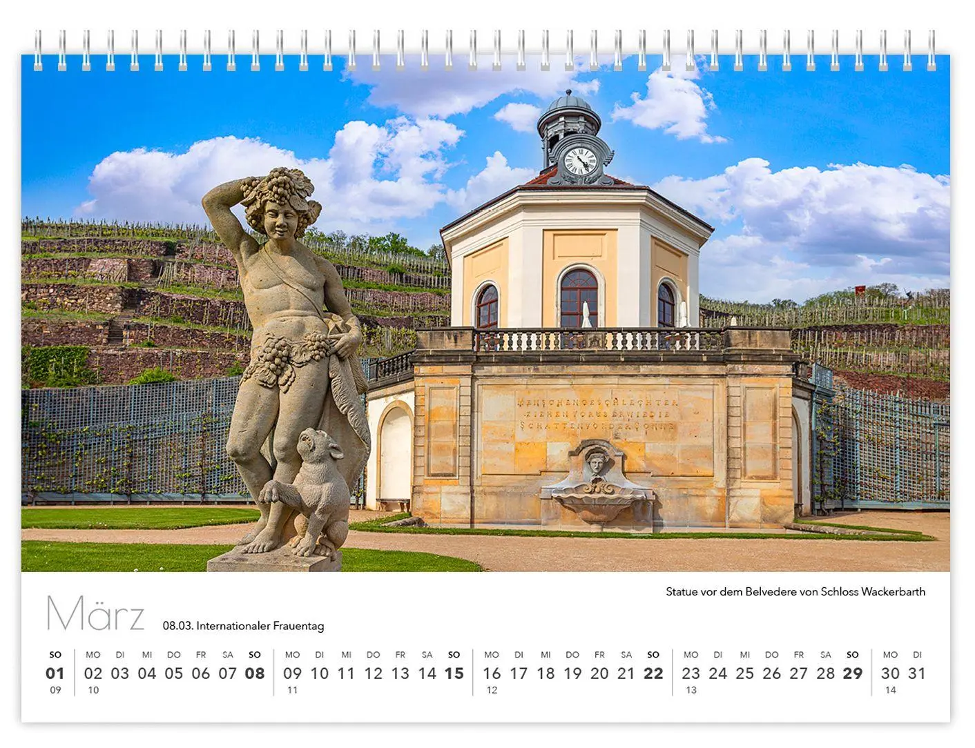 Bild: 9783910680029 | Radebeul kompakt 2026 | 21 x 15 cm weißes Kalendarium | Peter Schubert