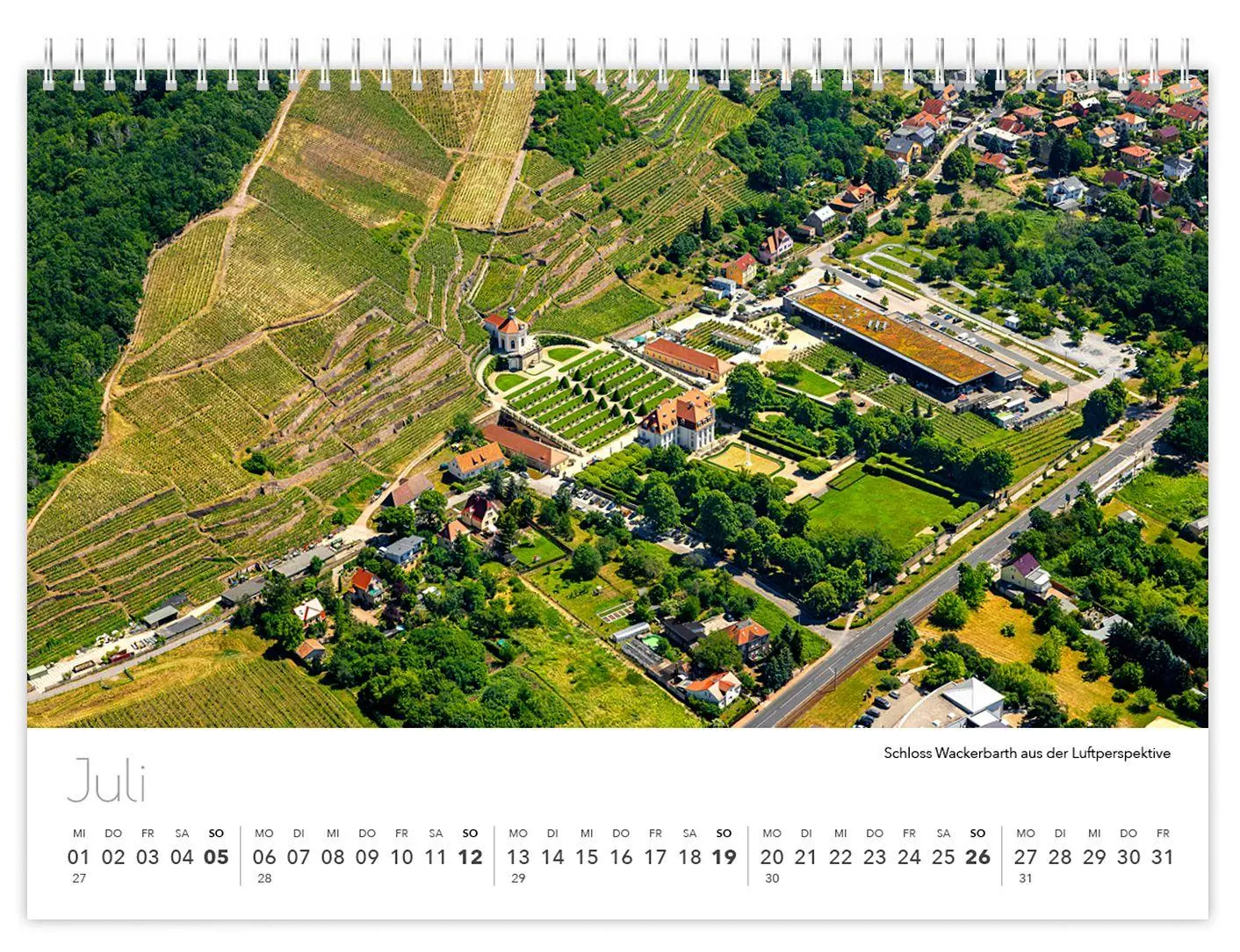 Bild: 9783910680029 | Radebeul kompakt 2026 | 21 x 15 cm weißes Kalendarium | Peter Schubert