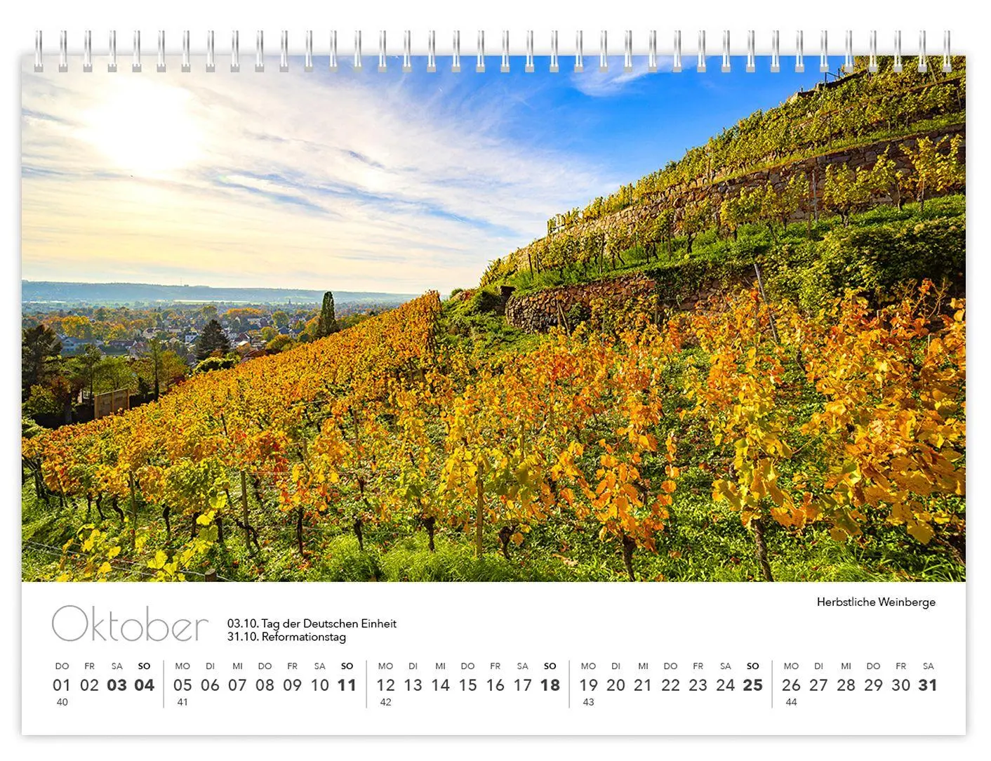 Bild: 9783910680029 | Radebeul kompakt 2026 | 21 x 15 cm weißes Kalendarium | Peter Schubert