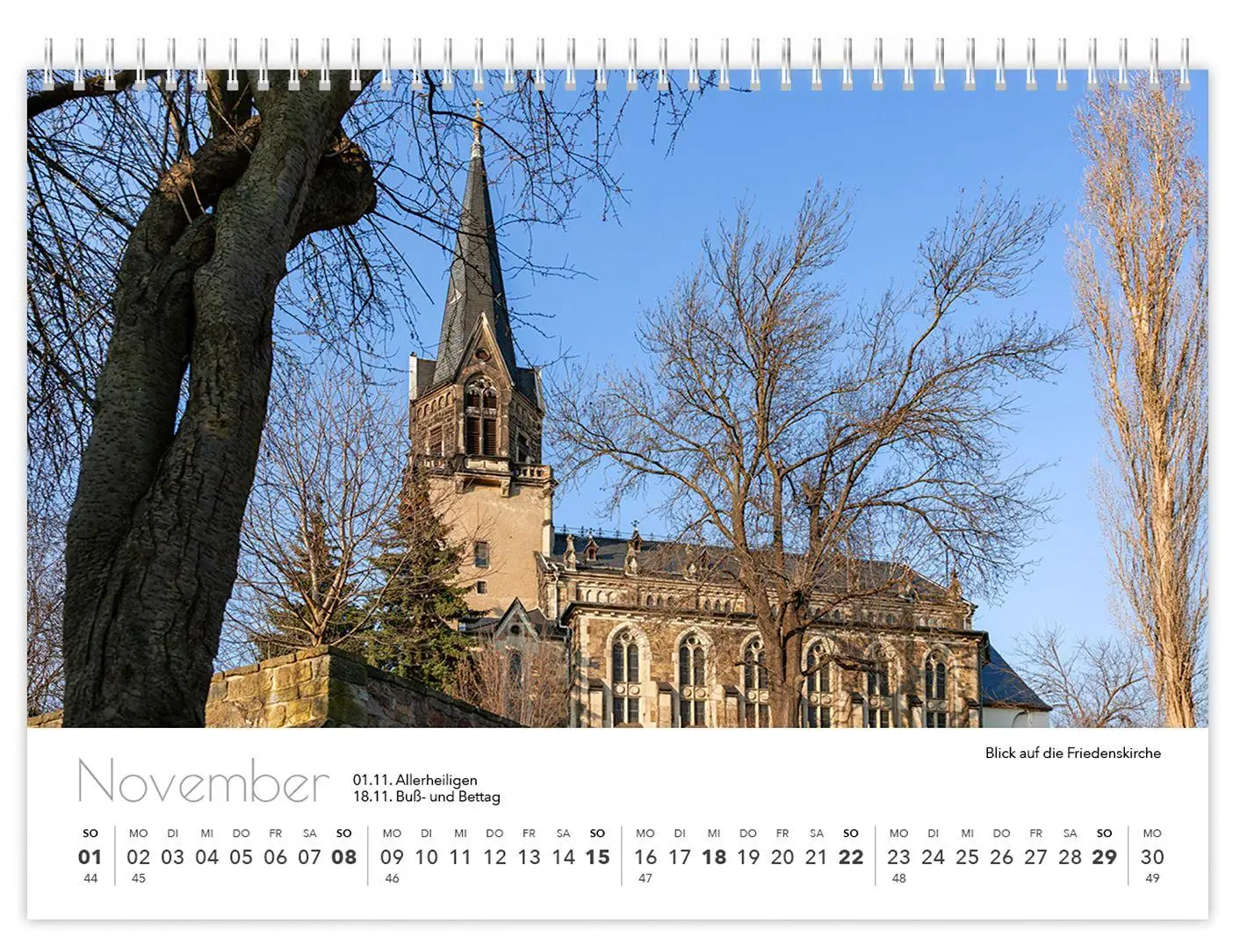 Bild: 9783910680029 | Radebeul kompakt 2026 | 21 x 15 cm weißes Kalendarium | Peter Schubert