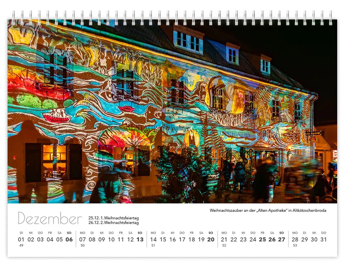 Bild: 9783910680029 | Radebeul kompakt 2026 | 21 x 15 cm weißes Kalendarium | Peter Schubert