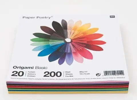 ORIGAMI BASIC, 15 x 15 cm