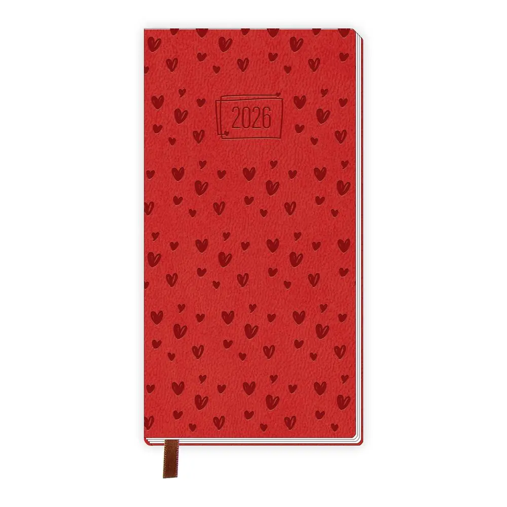 Cover: 4251901510129 | Trötsch Taschenterminer Soft Touch Herzchen 2026 | KG | Kalender