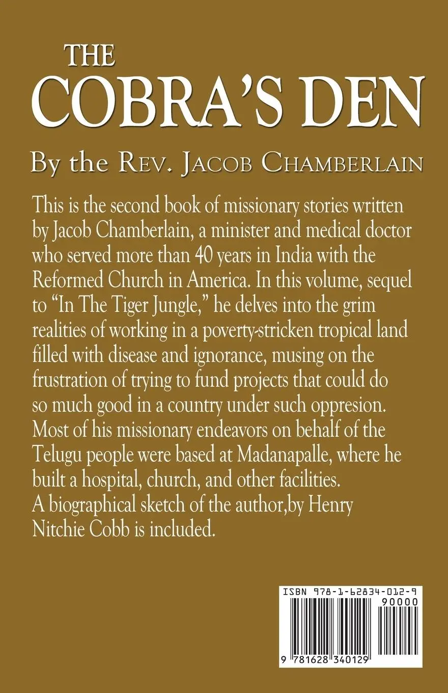 Rückseite: 9781628340129 | The Cobra's Den | Jacob Chamberlain | Taschenbuch | Englisch | 2023