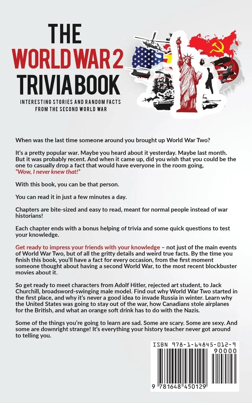 Rückseite: 9781648450129 | The World War 2 Trivia Book | Bill O'Neill (u. a.) | Taschenbuch