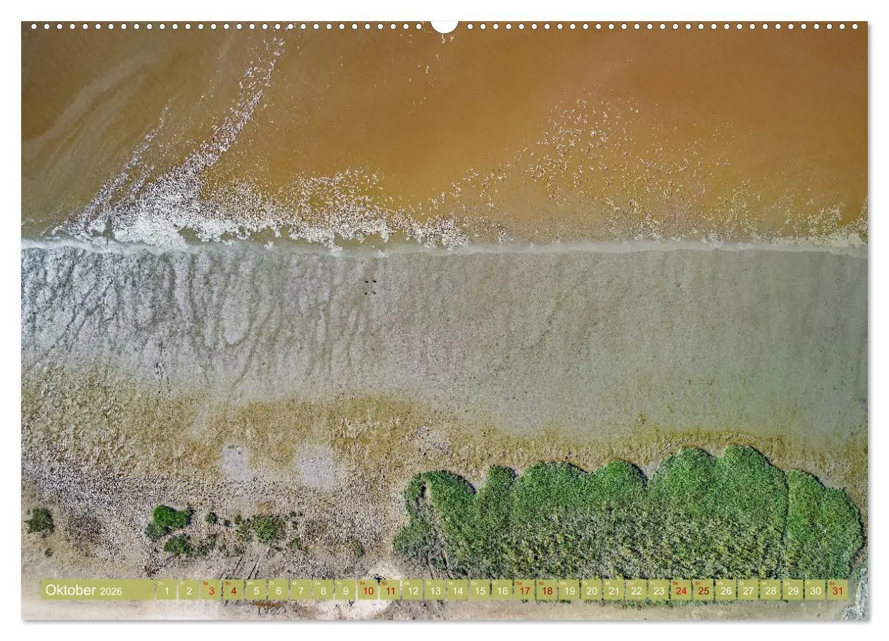 Bild: 9783457490129 | neunziggrad I photoart: das wattenmeer von oben (Wandkalender 2026...