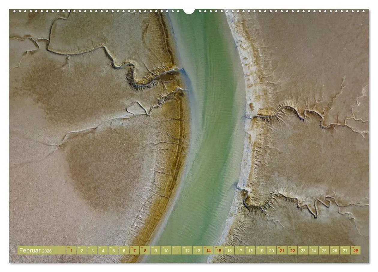 Bild: 9783457490129 | neunziggrad I photoart: das wattenmeer von oben (Wandkalender 2026...